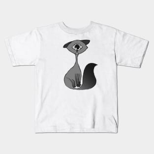 Cat cyclops Kids T-Shirt